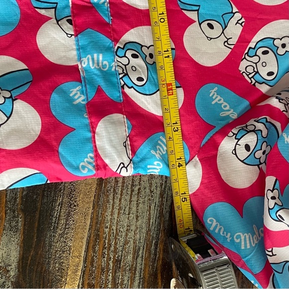 Cute Girls Size XXL Zip Up Jacket With Pockets, Hood, And Cartoon Heart Design - Picture 7 of 7